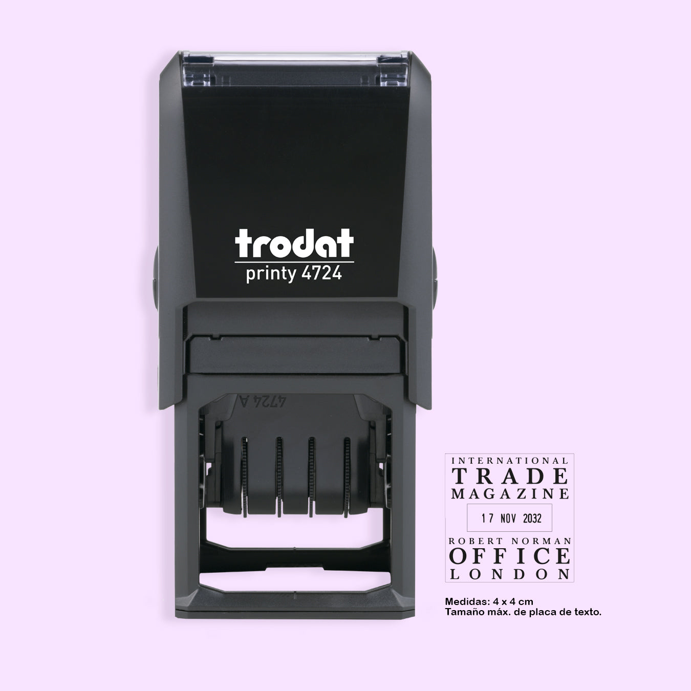 Trodat Printy Fechador 4724 Personalizado