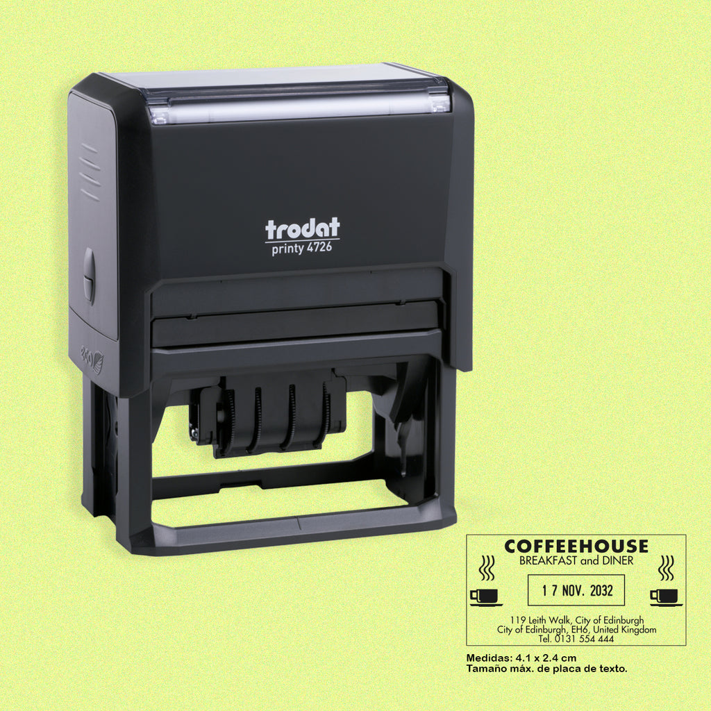 Trodat Printy Fechador 4726 Personalizado