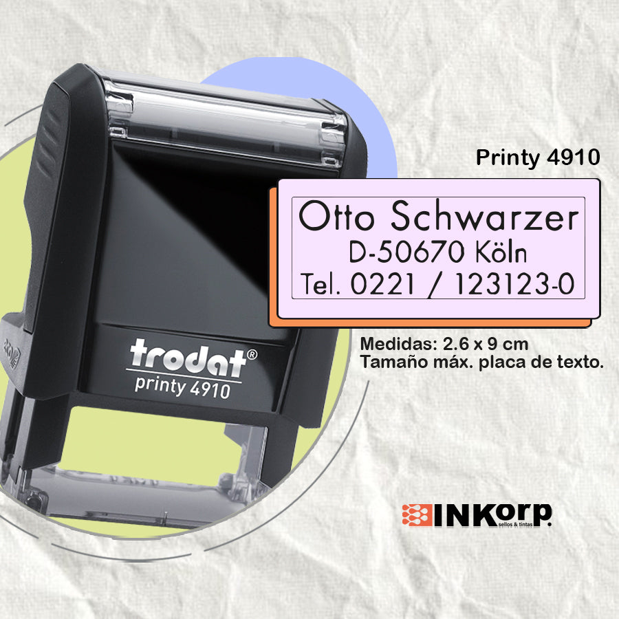 Trodat Printy 4910 Personalizado