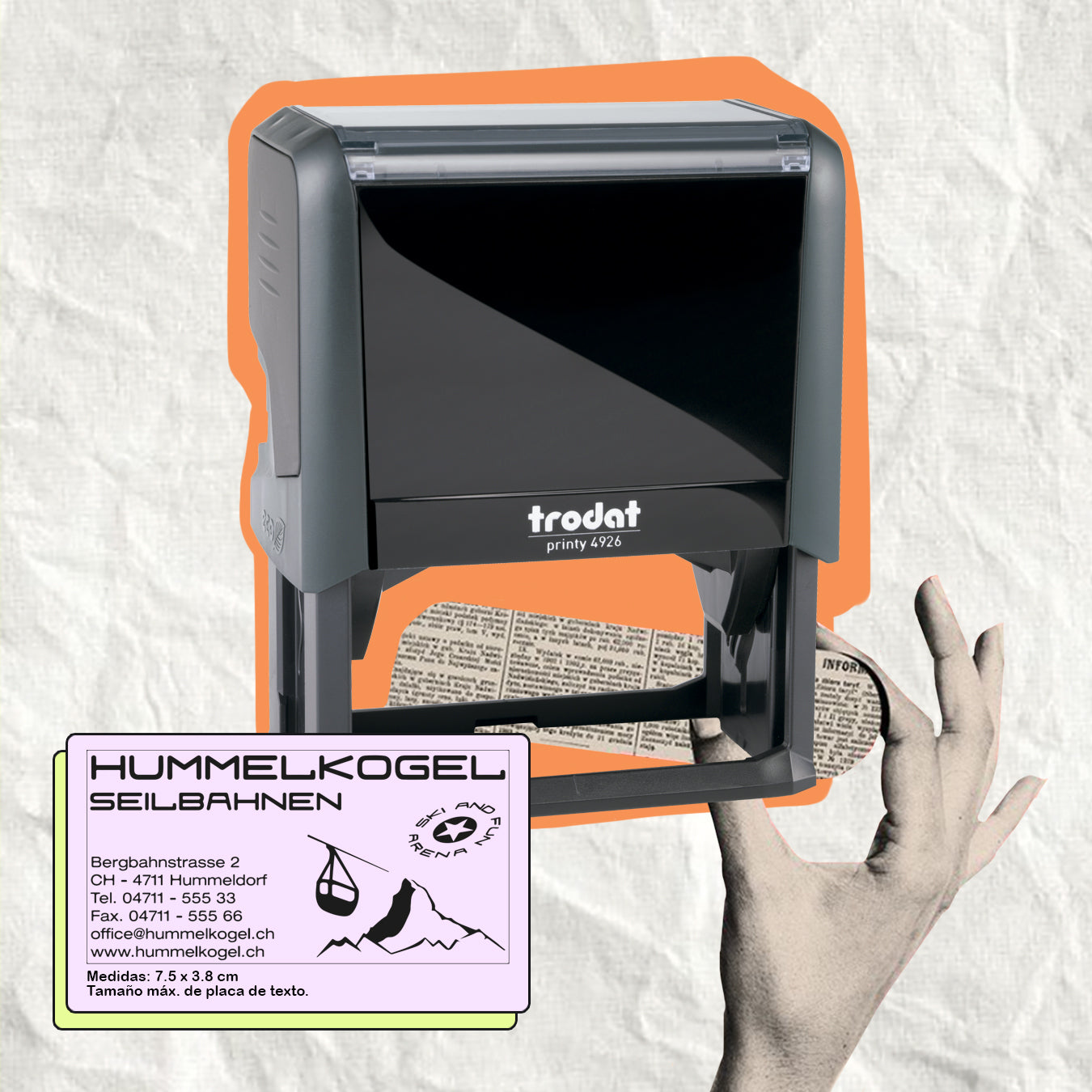 Trodat Printy 4926 Personalizado