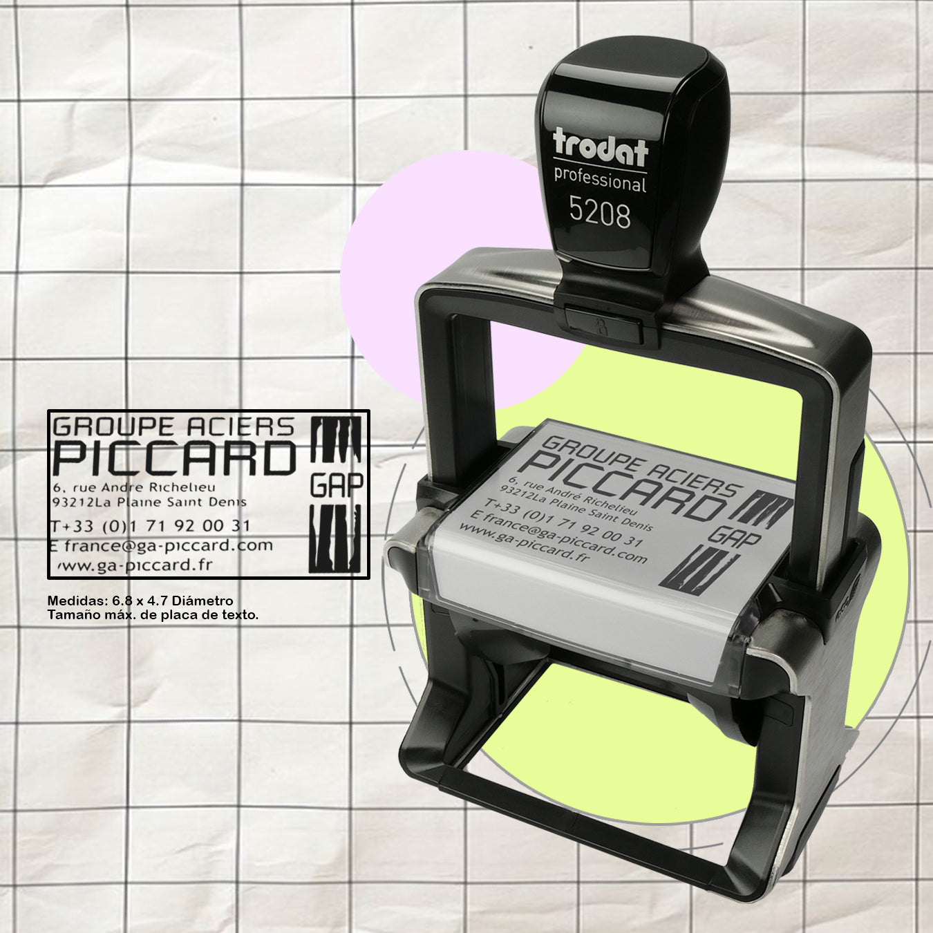 Trodat Professional 5208 Personalizado