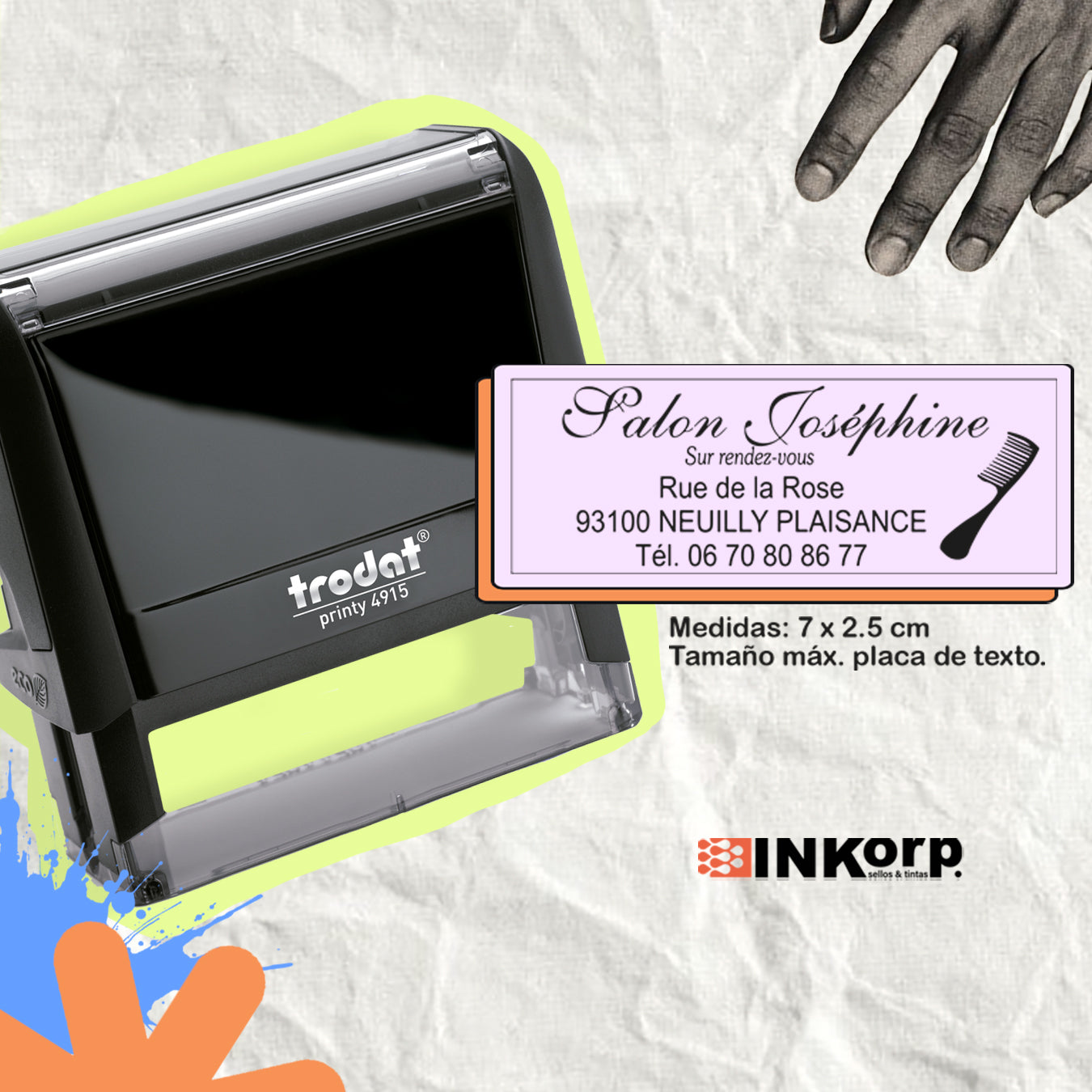 Trodat Printy 4915 Personalizado